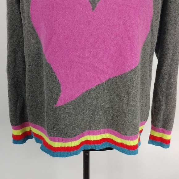 Scott & Scott London Cashmere Heart Sweater - Picture 5 of 8